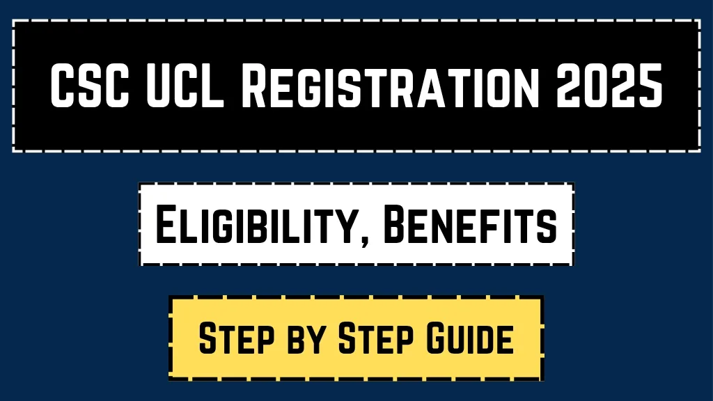 CSC UCL Registration 2025