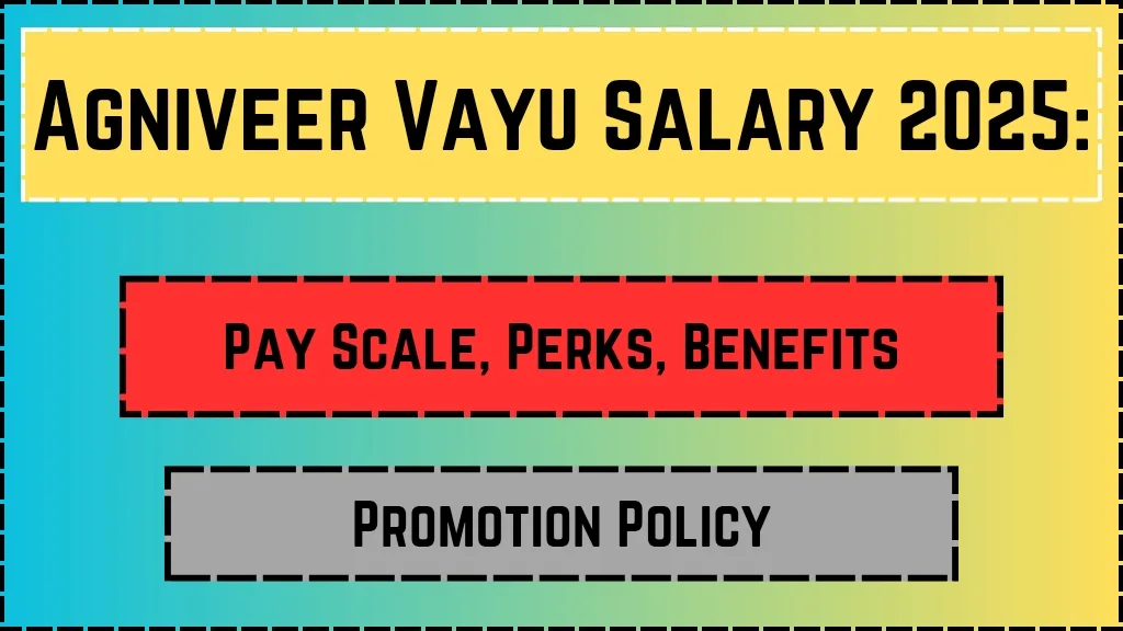 Agniveer Vayu Salary 2025