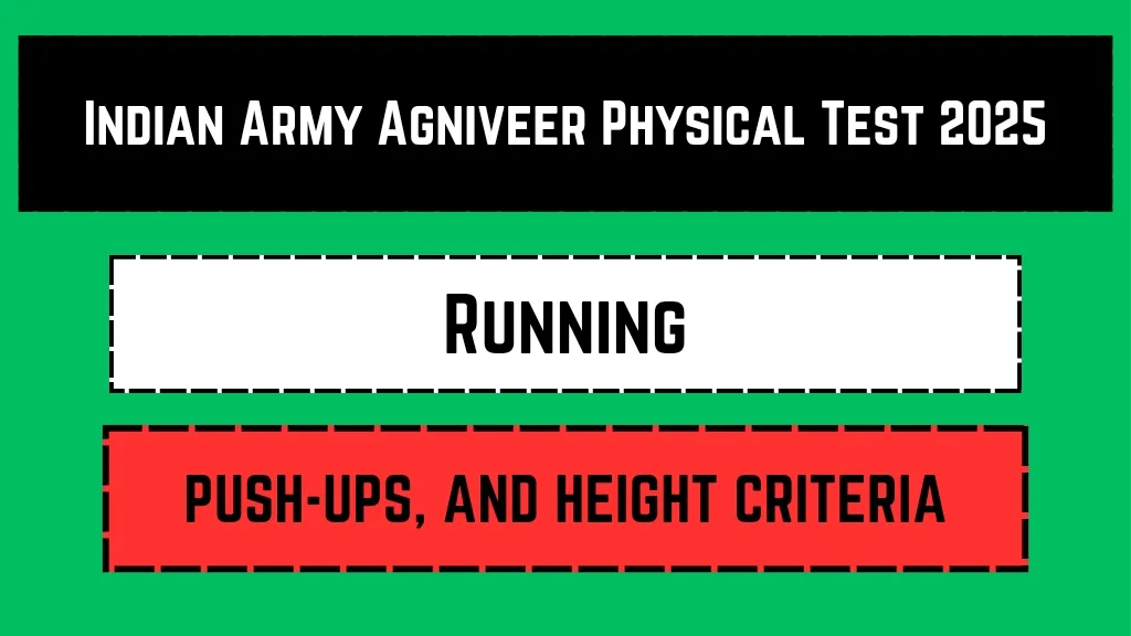 Indian Army Agniveer Physical Test 2025