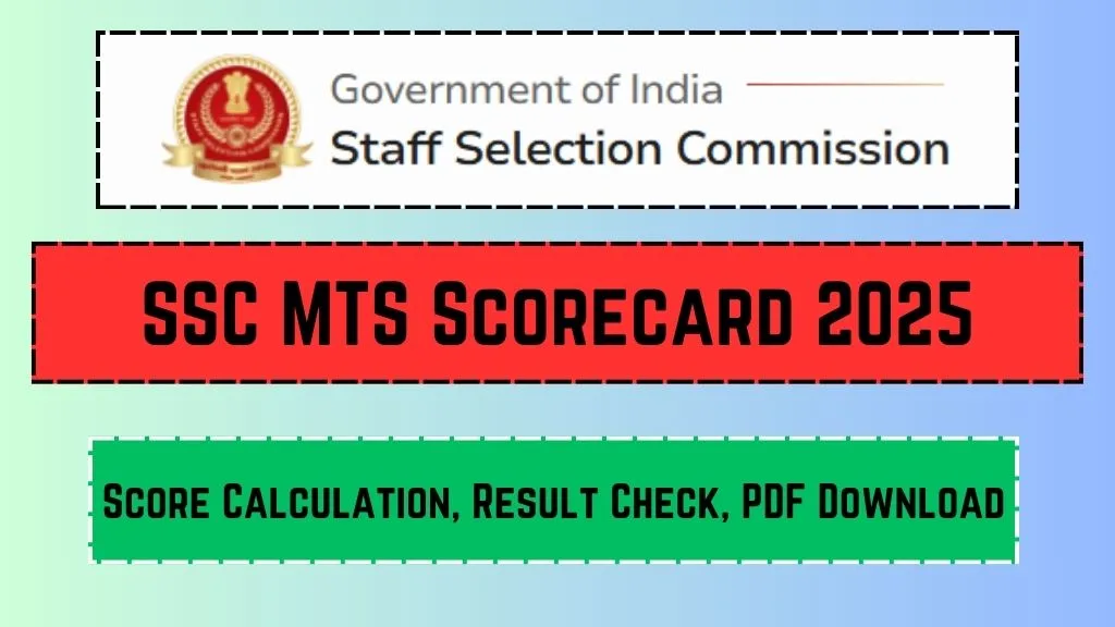 SSC MTS Scorecard 2025